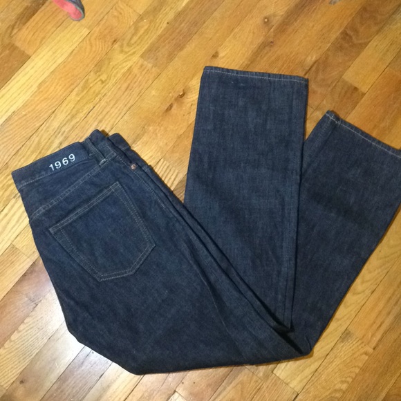 Authentic Gap Jeans 1969 30x30 dark blue - Picture 1 of 5